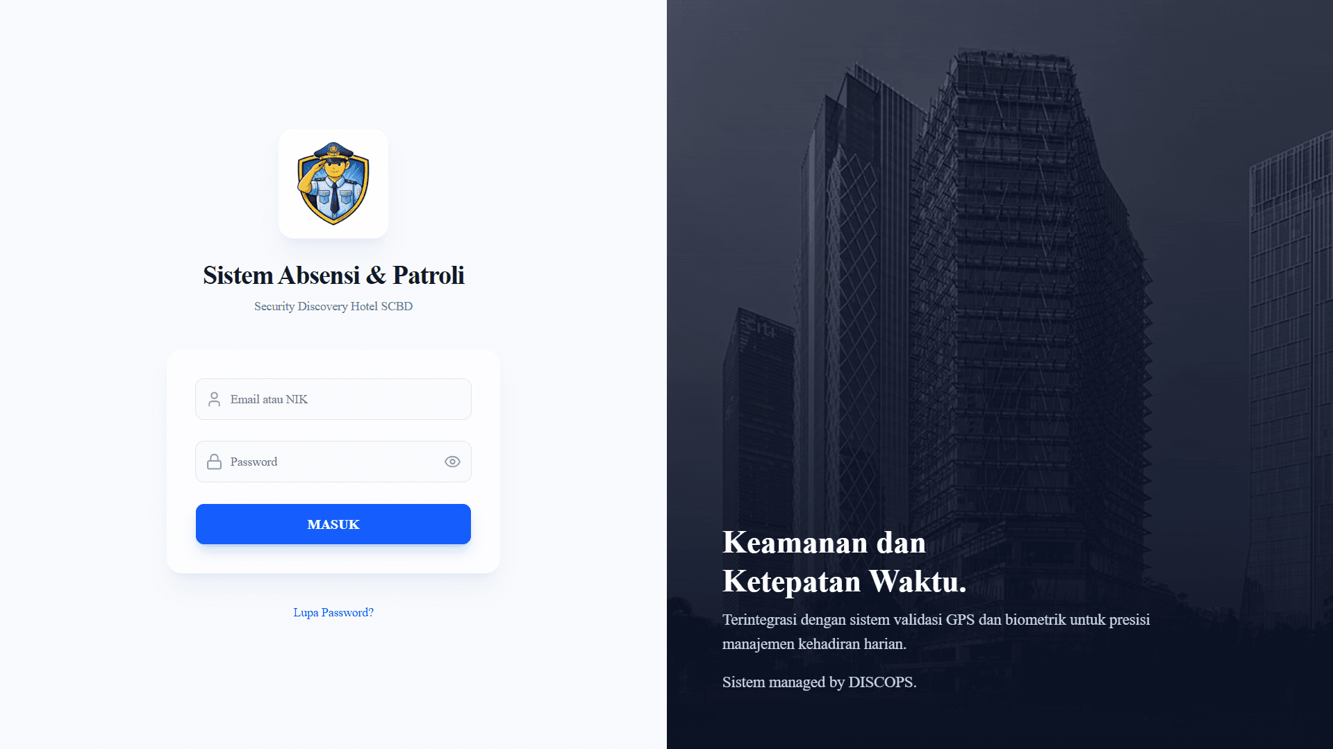 SIAP - Sistem Informasi Absensi & Patroli